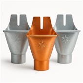 Klempířský prvek - Kotlík 330 /pr. 100mm pozink